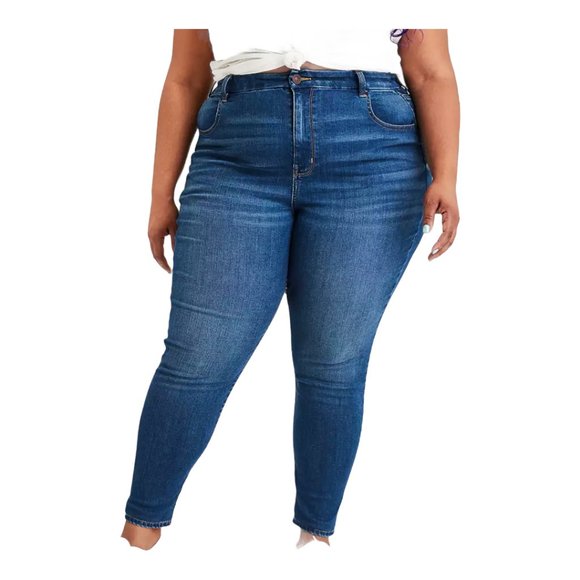 American Eagle Outfitters Denim - American Eagle Curvy Hi Rise Jeggings US 14 Short